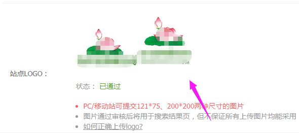 實(shí)際上提交的LOGO是已通過(guò)狀態(tài)